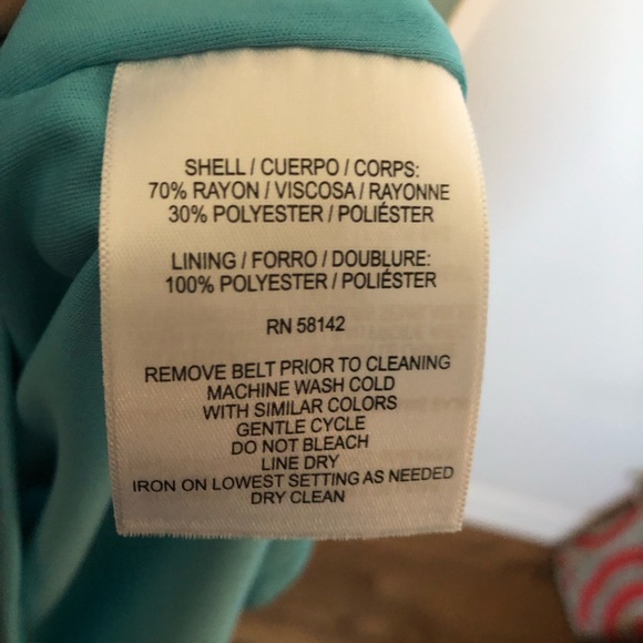 Floral Midi Dress in Blue & Fushia by The Good Journey Sz Small - Picture 13 of 13